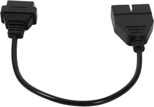 Vista 7 de Adaptador de diagnóstico OBD2 de 12 pines a 16 pines para herramientas de reparación automática de vehículos, adaptador de herramienta