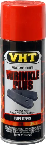 Vista 6 de Lata de pintura a prueba de llamas VHT, 11 oz, Negro