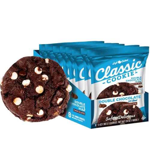 Vista 11 de Classic Cookie, Galletas horneadas suaves, galletas S'mores, 3 onzas, paquete de 8