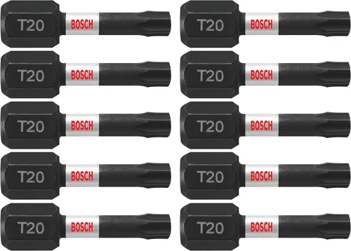Vista 20 de BOSCH ITT15102 Paquete de 2 brocas de inserción de atornillado Torx #15 de 1 pulgada