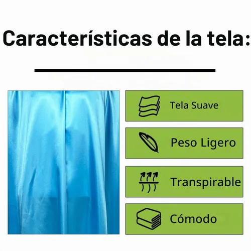 Vista 4 de Pelocapa Capas de peluquería para clientes, capas de corte de tinte para el cabello con ganchos elásticos, impermeable, ligero, satinado brillante