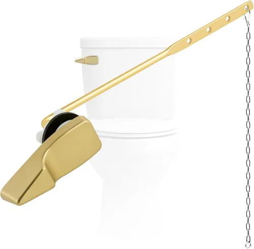 Vista 15 de Hygie Rinse Kit de reemplazo universal de mango de inodoro de metal de montaje frontal compatible con American Standard/Mansfield/Gerber/TOTO, Cromo