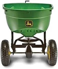 John Deere Esparcidor de césped con capacidad de 130 libras