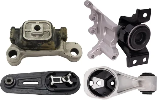 Vista 10 de TRQ Kit de montaje de motor de transmisión de motor de 5 piezas compatible con Ford Five Hundred Montego 6sp Auto AT 2005 - 2007