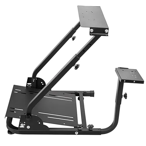 Vista 7 de Gazzyt Steering Wheel Stand with Shifter Mount Foldable Adjustable Compatible with Logitech,Thrustmaster G29 G920 G923 T248 T300 Racing Wheel Stand