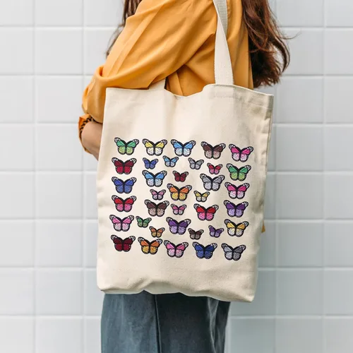 Vista 5 de 36 Piezas Parches de Mariposa para Planchar, Parche Bordado para Coser/Planchar Aplique para Ropa, Vestido, Sombrero, Jeans, Accesorios DIY