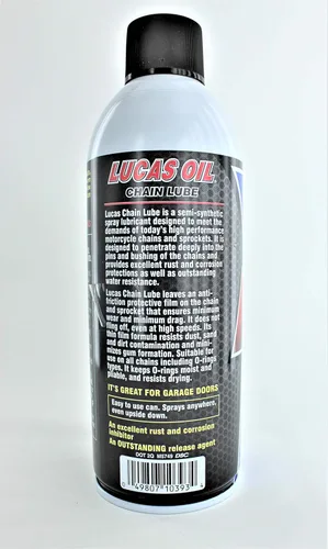 Vista 4 de Lucas Oil 10393 Aerosol penetrante lubricante de cadena - 11 oz, paquete de 4