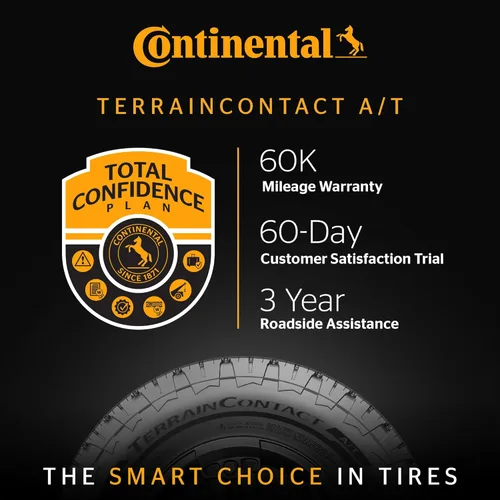 Vista 2 de Continental TerrainContact A/T - Neumático radial para todas las estaciones - 225/60R17 99H