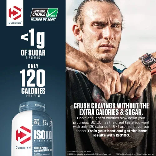 Vista 7 de Dymatize Nutrition 100% proteína de suero de leche aislada hidrolizada, 5, 1, 1