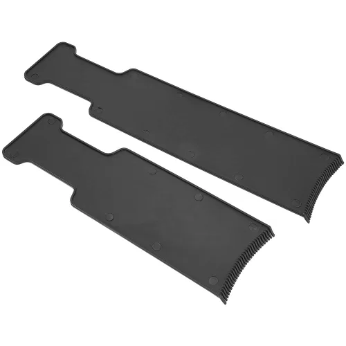 Vista 4 de 2 piezas de tabla de color de tinte para el cabello, peluquería profesional para teñir el cabello, tabla de color de tinte para el cabello DIY