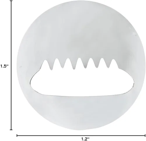 Vista 8 de Restaurantware Pastry Tek - Punta de pastelería, 1 punta reutilizable para tuberías de tejido de cesta, #1D, resistente a las abolladuras, punta