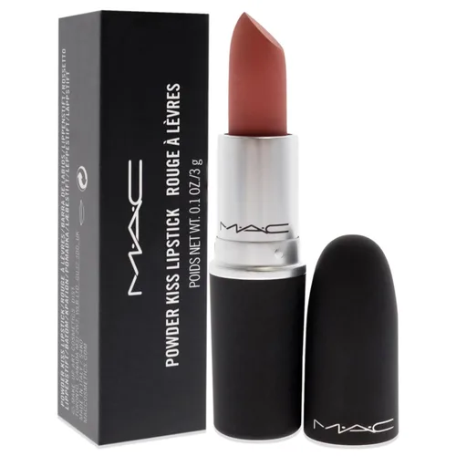 Vista 4 de MAC Powder Kiss - Lápiz labial 314 Mull It Over para mujer, 0.1 oz