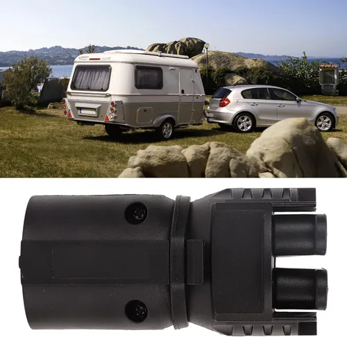 Vista 3 de Accesorios de remolque Adaptador de enchufe de remolque 7Pin a 4Pin 5Pin Adaptador de cableado Conector para luces de camión de remolque Rv