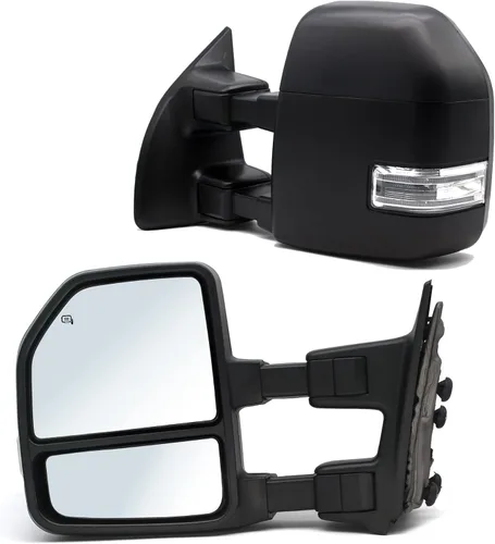 Vista 8 de ReYee Espejo lateral izquierdo del conductor para Volkswagen Beetle 2012-2019, Jetta 2011-2018, 2012-2015, 2017 Passat Mirror Glass sin placa