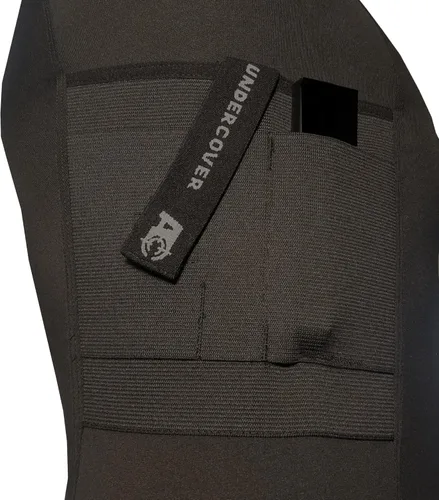 Vista 6 de Camisa de compresión oculta para hombre - CCW Tactical Holster Compression Shirt