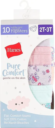 Vista 2 de Hanes - Calzones surtidos para niñas y niñas pequeñas
