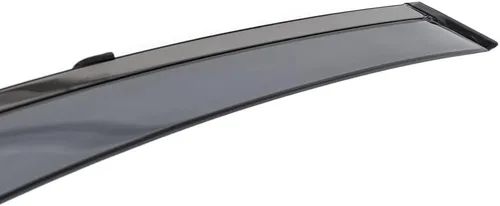Vista 4 de Wellvisors - Deflectores de viseras de ventana compatibles con Nissan Pathfinder 2022-2023, borde negro