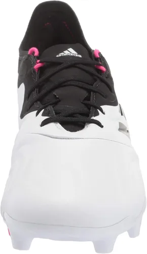 Vista 2 de adidas Tenis de fútbol Copa Sense.2 Firm Ground para hombre, Core Negro-blanco-solar Amarillo