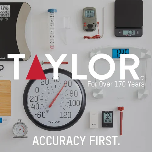 Vista 7 de Báscula de cocina mecánica Taylor para pesar alimentos con tazón, pesa hasta 11 libras, mide en gramos y onzas, básculas de alimentos para cocina