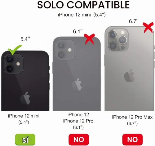 Vista 2 de BENTOBEN Funda para iPhone 12 Mini, bonito patrón de corazón, ajuste delgado, suave, flexible, a prueba de golpes, de TPU para mujeres, niñas