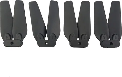 Vista 5 de Negro Kit de accesorios para E58 S168 JY019 plegable Quadcopter Remote Drone Hélice y cubierta protectora y tren de aterrizaje
