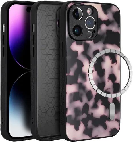 Vista 35 de Funda para iPhone 17 Pro, [Compatible con Magsafe] [Protección Completa de la Cámara], Cubierta Protectora Antichoque de Tortuga para Mujeres, Funda