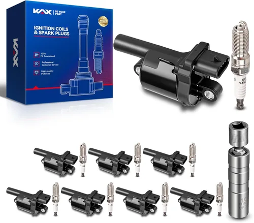 Vista 27 de KAX Paquete de 4 bobinas de encendido para Chevrolet Equinox 2010-2017 2.4L, Malibu 2007-2014 2.4L/2.2L, GMC Terrain 2010-2017 2.4L, cobalto