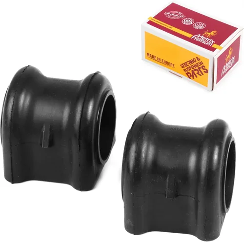 Vista 21 de Metrix Premium Chassis Parts - Kit de bujes de barra estabilizadora delantera de 2 piezas para Jeep Cherokee 1991-2001, Comanche 1991-1992, Grand