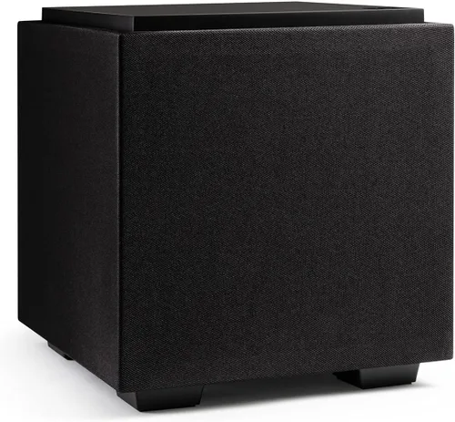 Definitive Technology Descend DN8 8" Subwoofer and Amp Package, Home Audio Negro