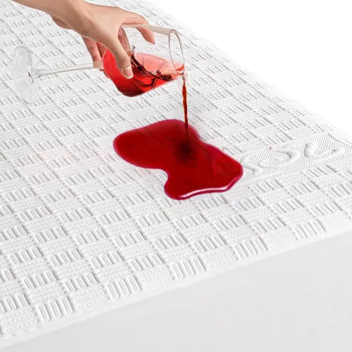 Vista 9 de GRT Protector de Colchón Impermeable de Tamaño Completo de Rayón de Bambú - Cubierta Protectora de Colchón de Enfriamiento de Fibra de Aire 3D