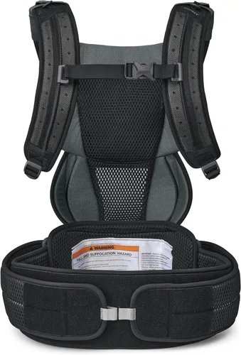 Vista 9 de Osprey Poco Soft - Portabebés convertible suave para recién nacidos - Cabestrillo ergonómico para niños pequeños
