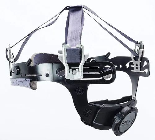 Vista 8 de MSA Safety 10148707 Fas-Trac III Suspensión de repuesto de 4 puntas para cascos con protección en V, grande.