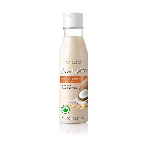 Oriflame Love Nature Condtioner Aceite de trigo y coco - Cabello seco