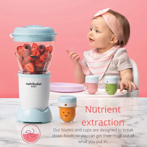 Vista 6 de Nutribullet Baby - El sistema completo de preparación de alimentos para bebés