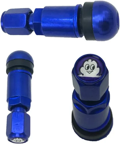 Vista 6 de 8 piezas de válvula de neumático sin cámara para automóvil, atornillado, aleación de aluminio, a prueba de explosiones, neumático, TPMS, vástago