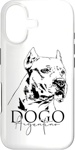 Dogo Argentino Dog Portrait Dog Portrait Dogs Case for iPhone 17
