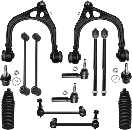 Vista 12 de Detroit Axle - Kit de suspensión frontal de 14 piezas para Honda Accord 08-12 2008 2009 2010 2011 2012, 4 brazos de control con rótulas + 4 barras