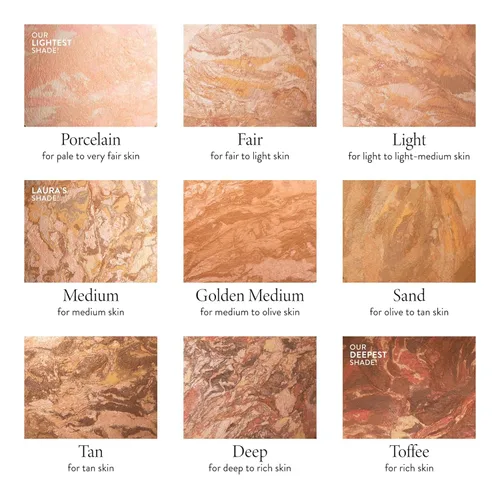 Vista 9 de LAURA GELLER NEW YORK Baked Balance-N-Glow Base Iluminadora - Toffee - Cobertura Edificable de Transparente a Ligera - Acabado Satinado