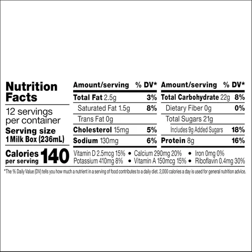 Vista 7 de Horizon Organic Cajas de leche bajas en grasa, vainilla, 8 onzas, paquete de 12