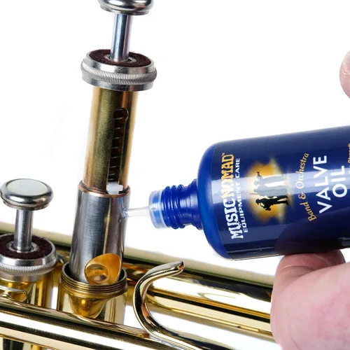 Vista 2 de MusicNomad MN703 - Aceite de válvula premium, 2 oz.