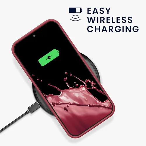 Vista 775 de kwmobile Funda Compatible con Google Pixel 6 Pro - Funda de teléfono de silicona TPU con acabado suave - Azul Arrecife