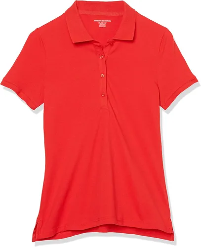 Vista 6 de Tienda Essentials Women's Short-Sleeve Polo Shirt (Available in Plus Size)