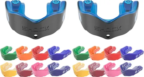 Vista 23 de Shock Doctor Gel Max - Protector bucal, protección resistente y ajuste personalizado, para adultos y jóvenes