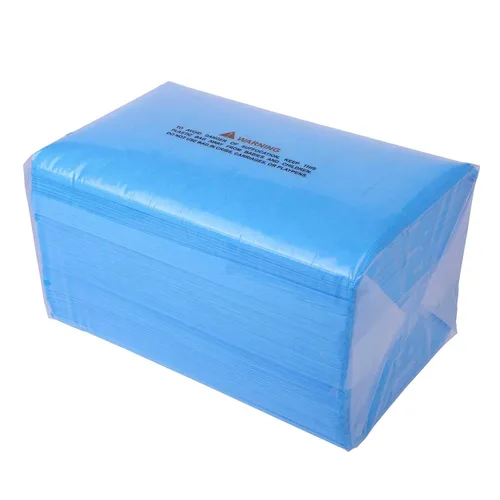 Vista 5 de MRJ Juego de 100 sábanas desechables para mesa de masaje, color azul, de 31 x 71 pulgadas, no tejida, transpirable, para spa, salón, tatuaje, hoteles