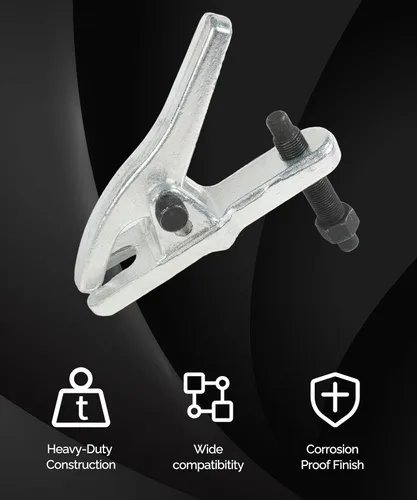 Vista 5 de RACOONA Separador de rótula, herramienta separadora de rótula, accesorios de automóvil, herramienta universal de extracción de rótulas ajustable