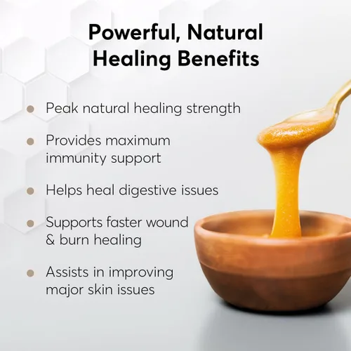 Vista 3 de P.R.I Miel de Manuka MGO 1000+, 1.1LB de alta resistencia - Miel de Manuka cruda (tarro de 17.64 oz)