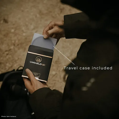 Vista 6 de Tide Optics Filtro ND variable de 1.457 in (ND2 - ND400) Filtro de lente de densidad neutra circular