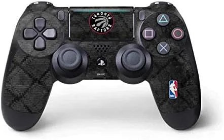 Vista 4 de Skinit - Skin para juegos para PS4 Pro/Slim Controller – licencia oficial NBA Toronto Raptors diseño de mármol