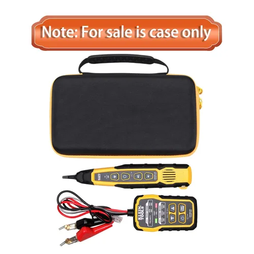 Vista 9 de LTGEM - Funda de probador compatible con Klein Tools VDV500-705 / VDV500-820 / VDV500-063 generador de tono de trazador de cables y probador