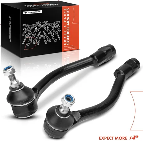 Vista 8 de A-Premium 2 extremos de barra de acoplamiento exteriores delanteros, compatibles con Kia Forte 2014-2018, Forte Koup 2014-2017, Forte5 2014-2018